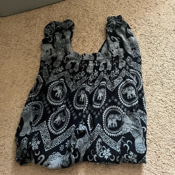 The Elephant Pants Black and Gray Harlem Style Pants - Picture 2 of 8